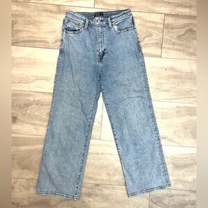 Abercrombie & Fitch Ultra High Rise Crop Wide Leg